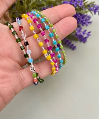 Pulseras plata peruana 950 Murano