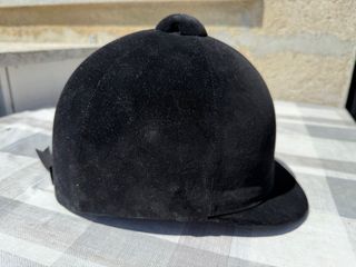 Casco hípica terciopelo Zaldi 