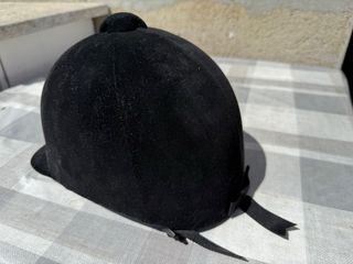 Casco hípica terciopelo Zaldi 