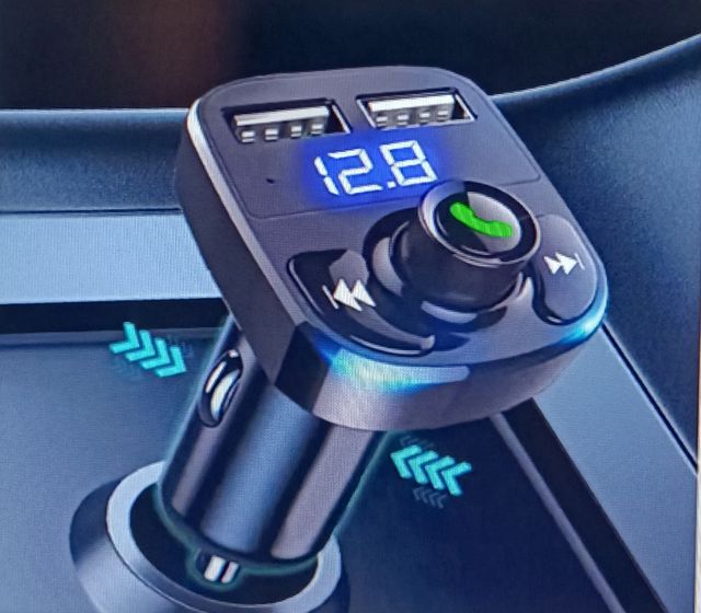 Cargador Bluetooth Coche - 2 USB