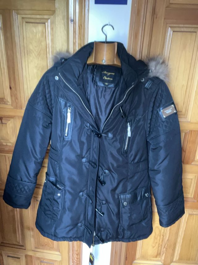 Anorak, mod. Angora Fashion negro