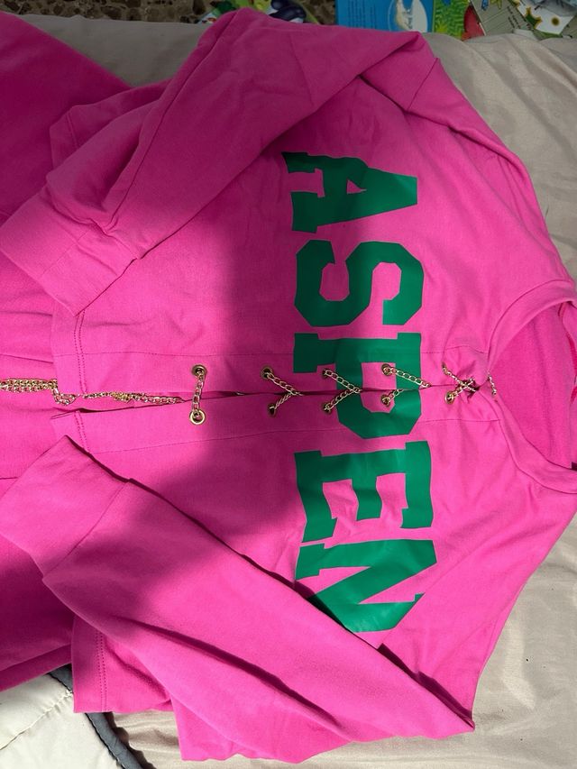 Chándal deportivo rosa