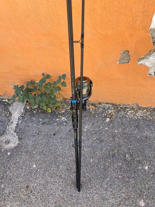 Canne e mulinelli da carpfishing semi-nuovi 