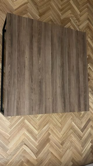 Mesa centro madera metal - Moderna