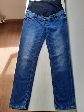 3 pantalones premamá talla 42