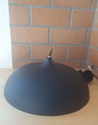 Lampada moderna nero-oro