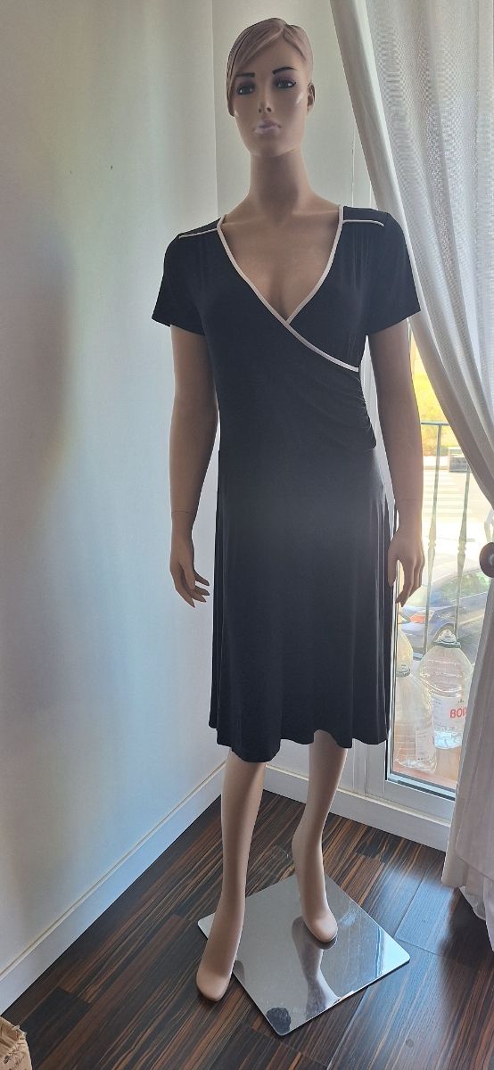 Vestido negro verano - talla L