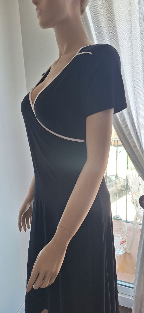 Vestido negro verano - talla L