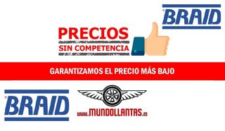 LLANTAS BRAID FULLRACE T DAKAR 4x4 16x7 PULGADAS