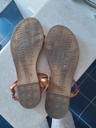 Sandali Primadonna 37 Marroni Multicolor