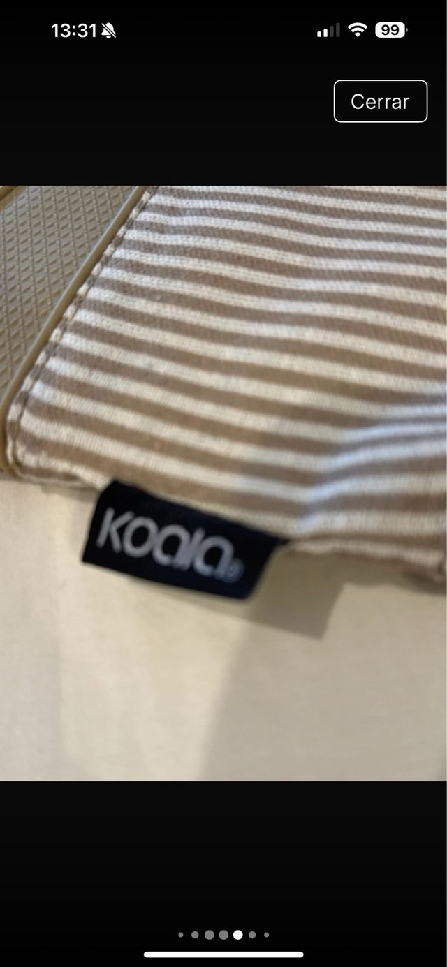 Manopla Horno Silicona Koola Beige