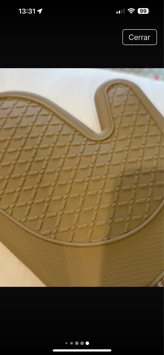 Manopla Horno Silicona Koola Beige