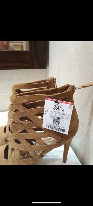 Botines marrones mujer - talla 39