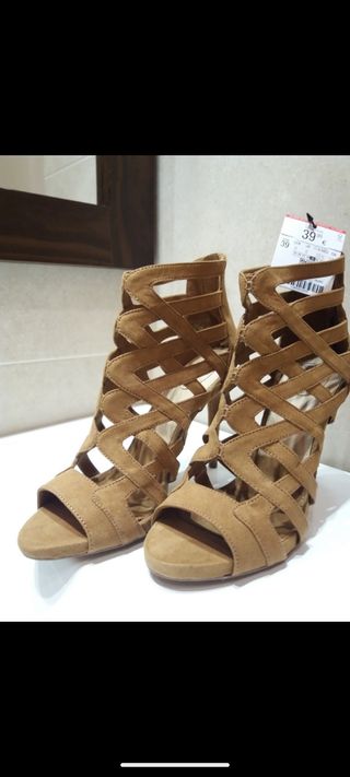 Botines marrones mujer - talla 39