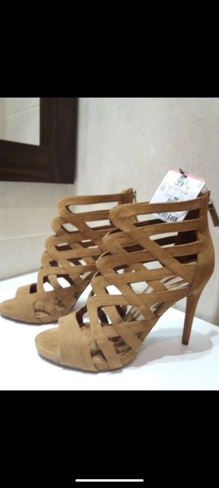 Botines marrones mujer - talla 39