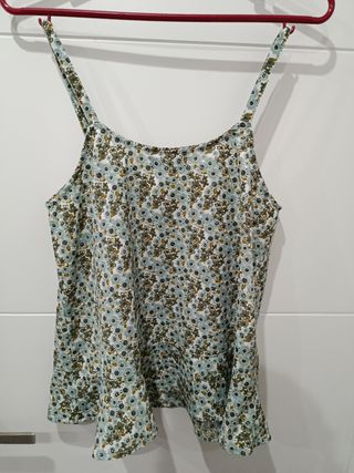 Top Amichi flores talla S