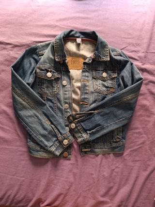 Cazadora vaquera Zara XS