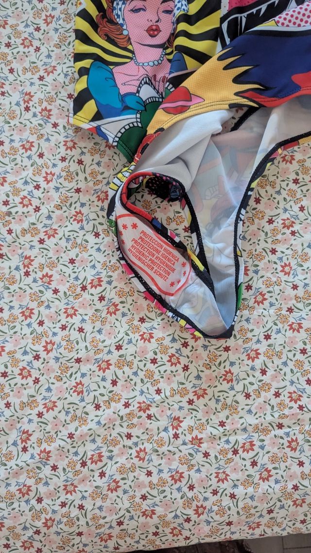 Bañador body pop art multicolor