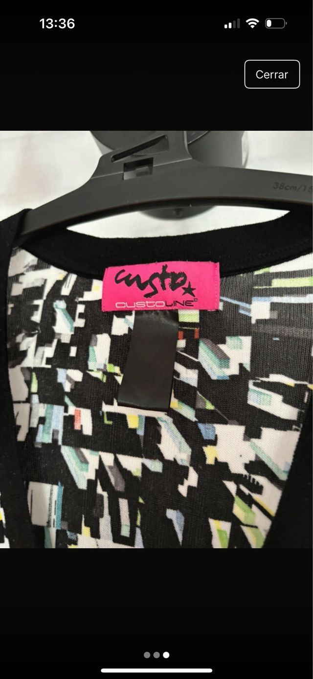 Vestido Custo Barcelona multicolor