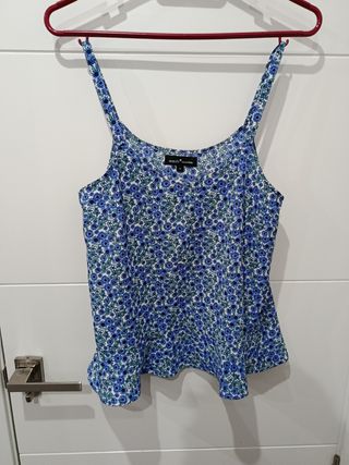 Top Amichi azul - talla S