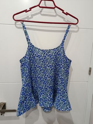 Top Amichi azul - talla S