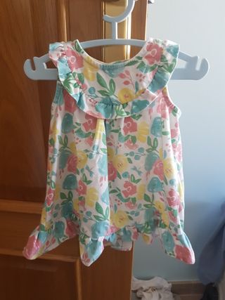 Vestido Charanga talla 9-12 meses
