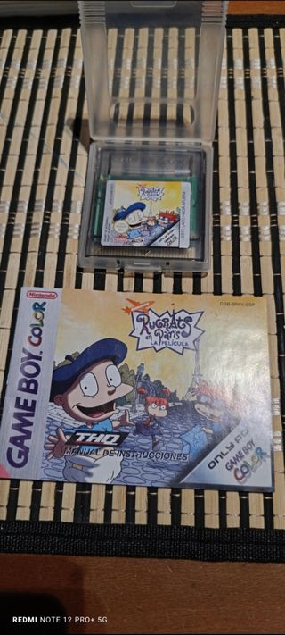 Juego Game Boy Color Rugrats en Paris