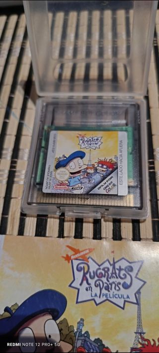 Juego Game Boy Color Rugrats en Paris