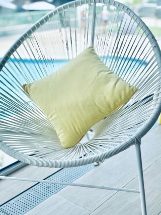Silla Acapulco blanca ikea 
