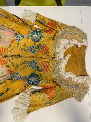 Vestido Fallera antiguo multicolor