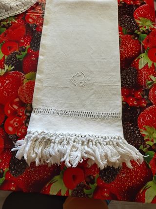 Asciugamani antichi in cotone