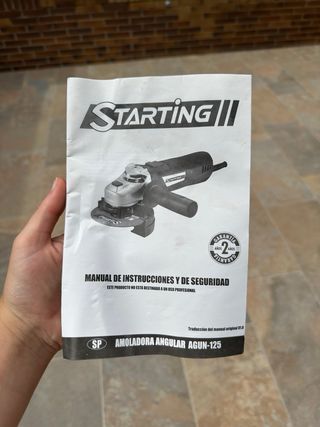 Amoladora angular Starting AGUN-125