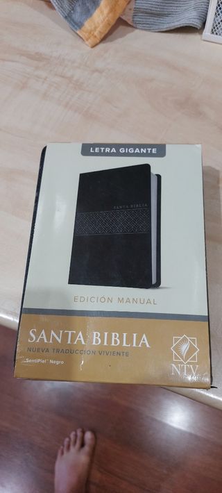 Santa Biblia NTV, Edición manual, letra gigante...