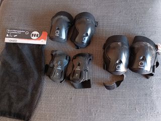 Protecciones Oxelo Patines/Bicicleta Talla S