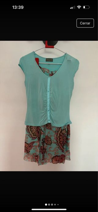 Conjunto Roberto Verino - turquesa