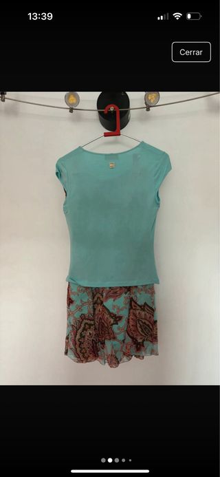 Conjunto Roberto Verino - turquesa