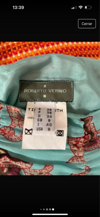 Conjunto Roberto Verino - turquesa
