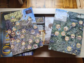 Middle-Earth Quest juego mesa