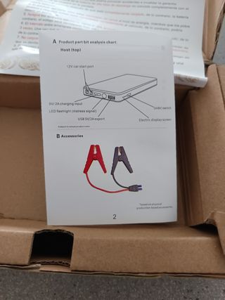 Arrancador Coche GKFLY T02 - 1200A