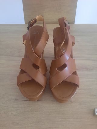 Sandalias Atmosphére Marrón - Talla 38
