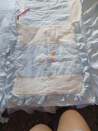 Cuna bebé - Ositos cabecero funda nórdica....