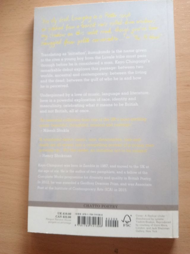 Kumukanda - Kayo Chingonyi