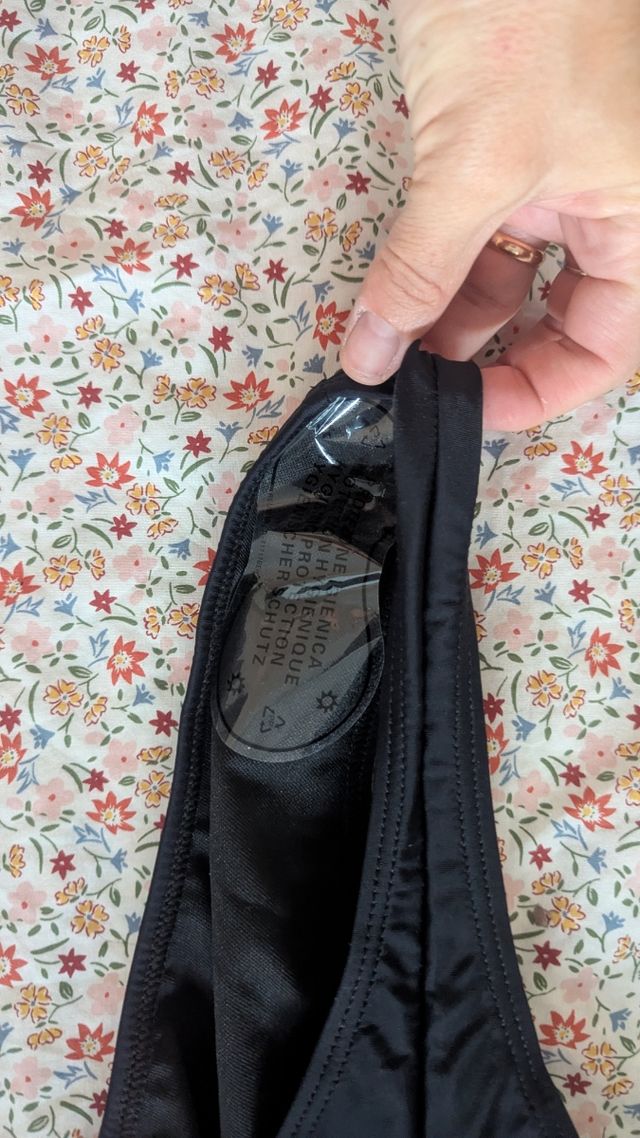 Bañador negro - Talle único