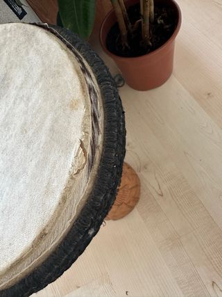 Djambé tallado - Instrumento musical