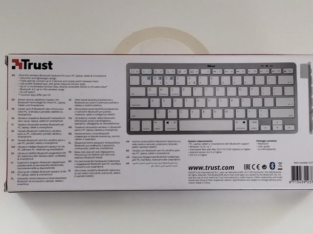 Tastiera Bluetooth Trust Wireless