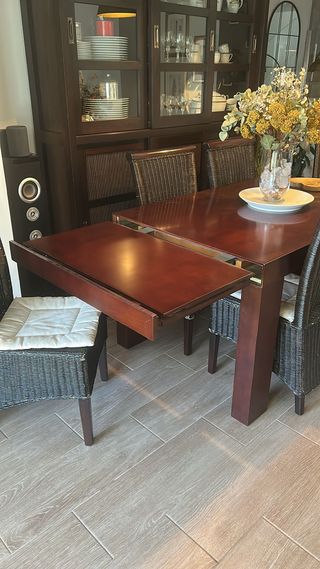 Mesa comedor con 6 sillas