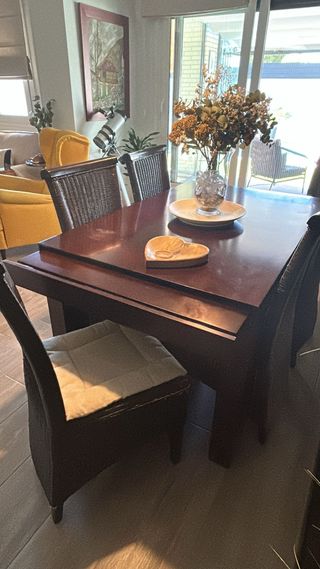 Mesa comedor con 6 sillas