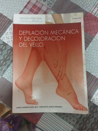 Depilación mecánica y decoloración del vello