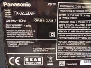 TV Panasonic TX-32LED8F