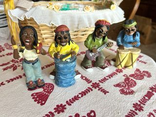 4 figuras reggae músicos